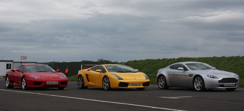 Aston Martin v Lamborghini v Ferrari