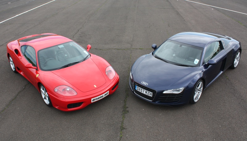Ferrari v Audi R8